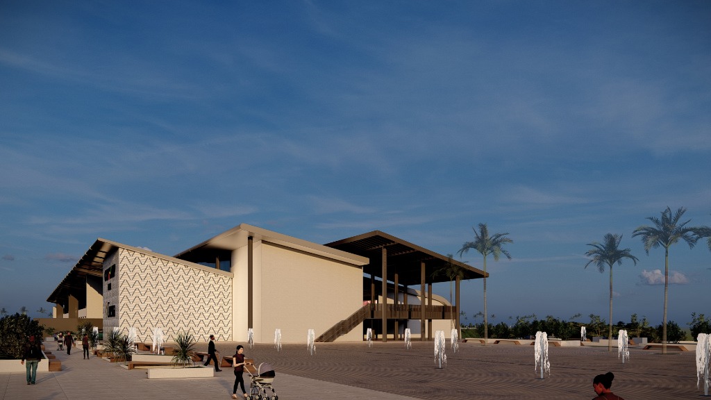 Esplanade du Conakry Mall