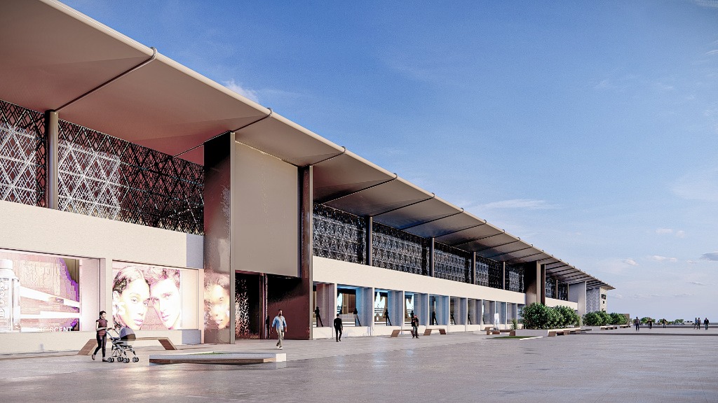 Galerie marchande intérieure