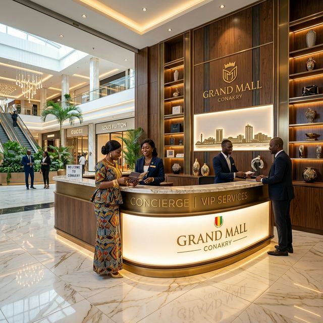 Pôle de Services — Grand Mall de Conakry