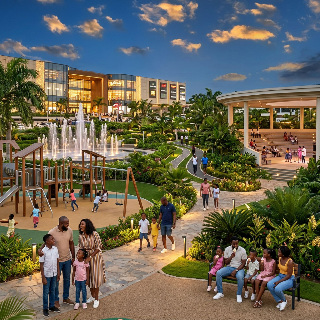 Parc Paysager & Familles — Grand Mall de Conakry
